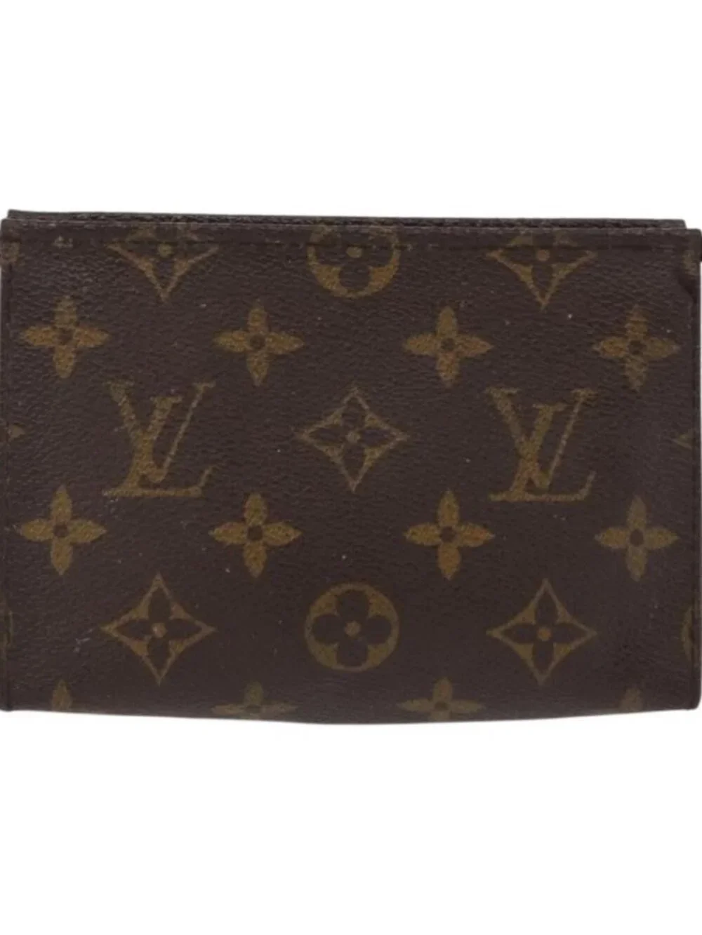 LOUIS VUITTON Monogram Poche Toilette 15 Pouch M47546 LV Auth 168185